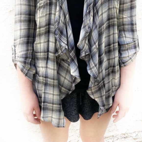Plaid open shirt/jacket - Picture 3 of 3